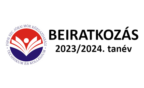 Beiratkozás 2023/2024
