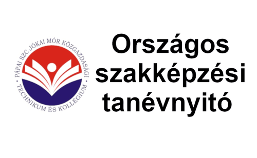 Országos szakképzési tanévnyitó